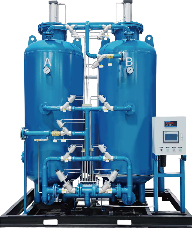 EPV-15MZ+ Plus Twin Tower PSA Nitrogen Generator with 99.999% Ultra High Purity and 15Nm3/h Flow Rate Featuring PLC Control